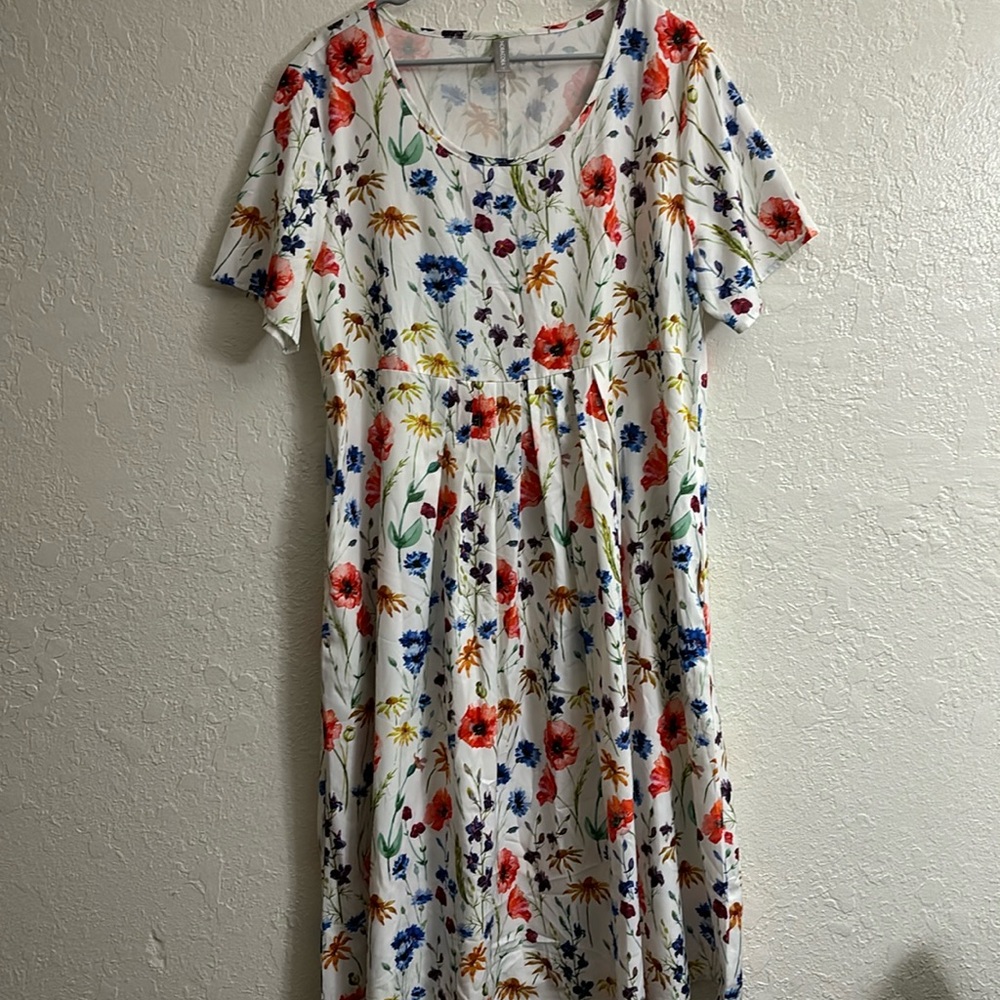 Floral mid length Noracora Dress size 2X